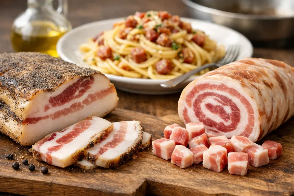 Guanciale czy pancetta do makaronu?
