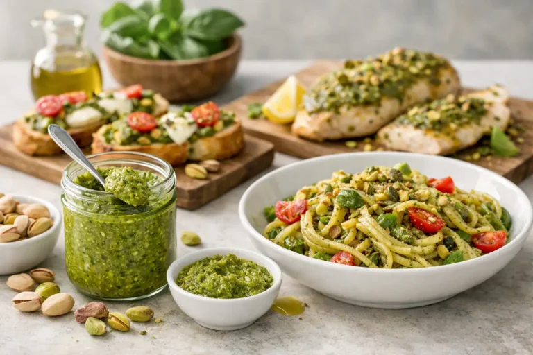 Jak wykorzystać pesto pistacjowe w kuchni?
